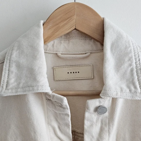 BLANKNYC Sacha Fringed Denim Jacket XS NWT Anthropologie Exclusive Boho Western - Picture 9 of 16